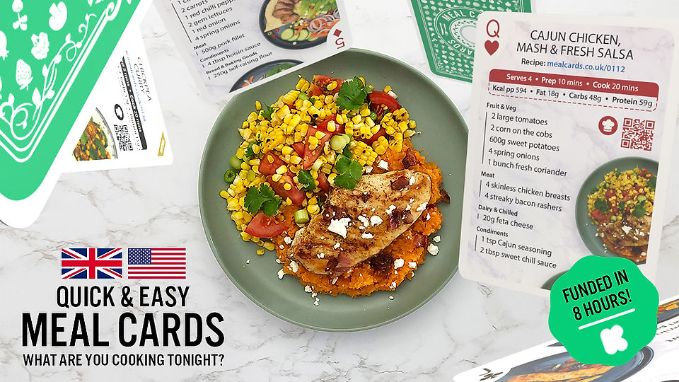 Quick and Easy Meal Cards